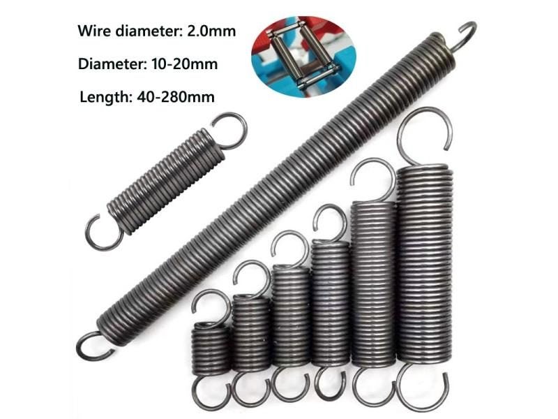 1pcs Open Tension Spring Expansion Springs Extension Tension Spring Wire Carousel 1