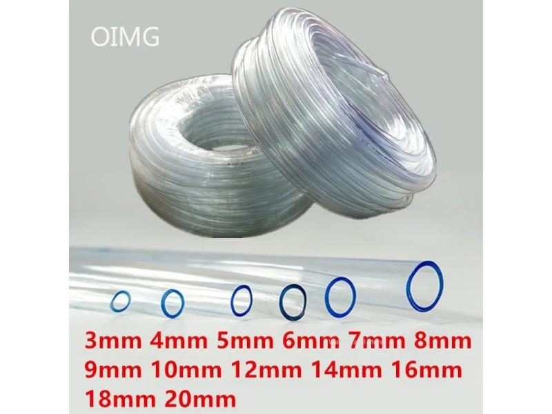 3 4 5 6 7 8 9 10 12 14 16 18 Mm PVC Pipe Transparent Water Pipe Pipes Tube Carousel 2