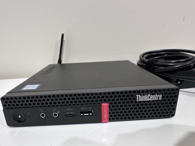 Lenovo M720q ThinkCentre 8th Gen Core i7 16GB RAM 256GB SSD - Wi-Fi - Win 11 Pro62863214139393112