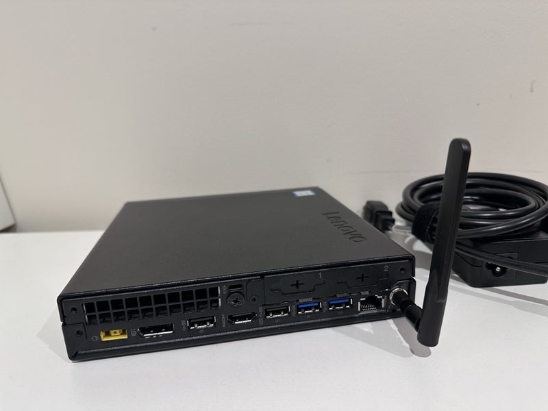 Lenovo M720q ThinkCentre 8th Gen Core i7 16GB RAM 256GB SSD - Wi-Fi - Win 11 Pro62863214139393113