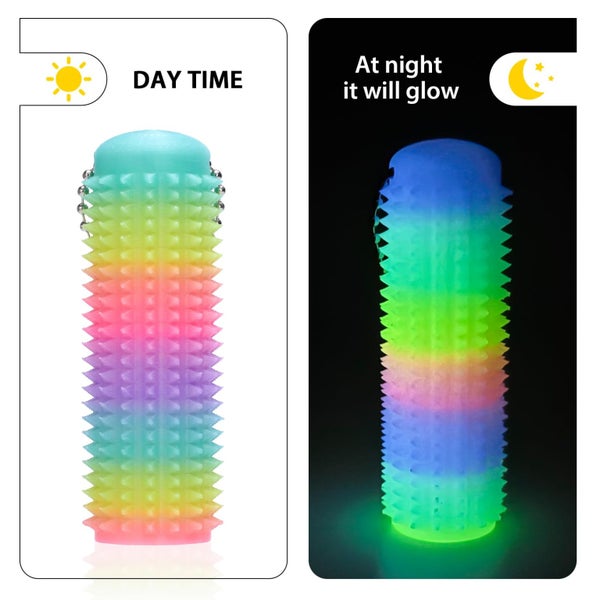 1PC Little Ouchies Fidget Keychain for Adults Spiky Grippie Stim Sensory Toy P Carousel 2