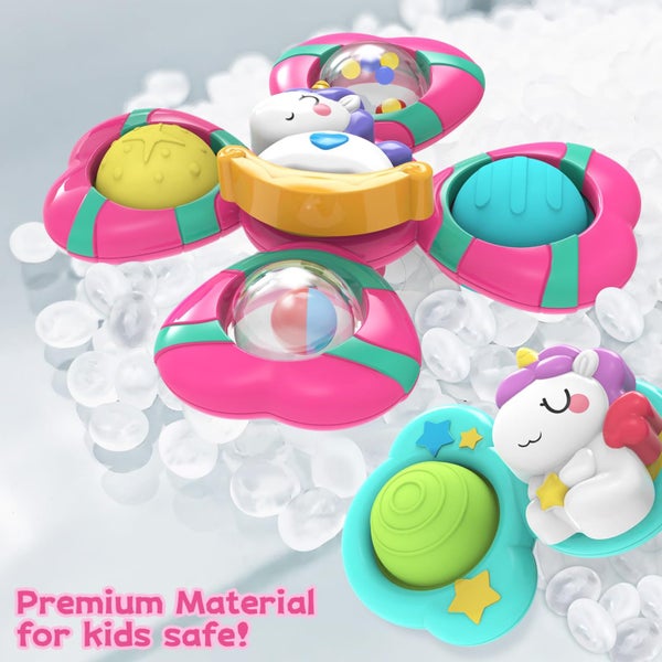 Fidget Spinner 1 2 Year Old Girl Boy Birthday Gifts Baby Bath Toys for Kids Ages Carousel 3