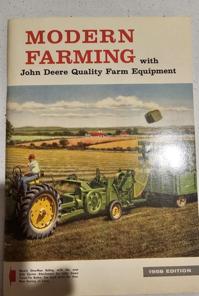 Modern Farming with John Deere Quality Farm Equipment 1958 Edition Carousel 1