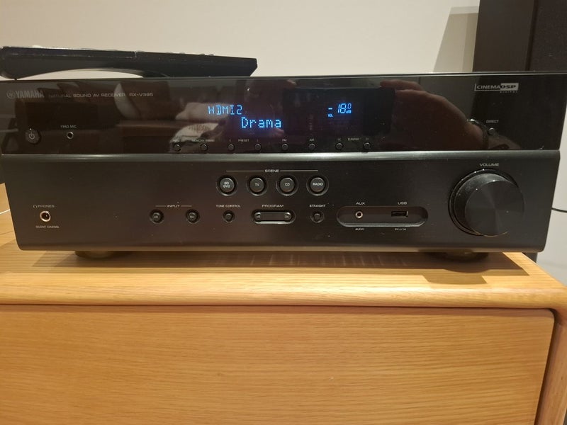 Yamaha RX-V385 AV receiver & amp Carousel 1