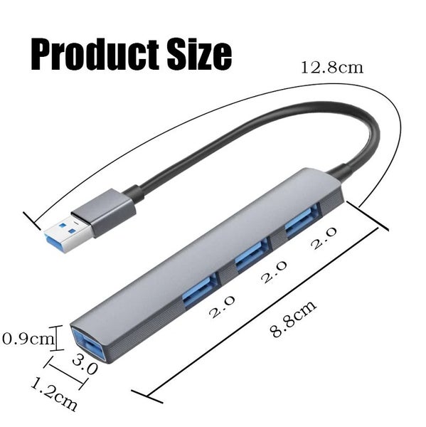 Type-c to 3 Port Hub , Data, + PD 100 w Carousel 4