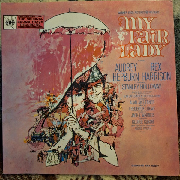 Audrey Hepburn And Rex Harrison, Stanley Holloway – My Fair Lady - NZ RARE Carousel 1