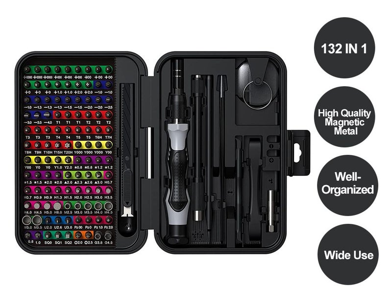 132-in-1 Multi-Function Precision Screwdriver Set Carousel 2