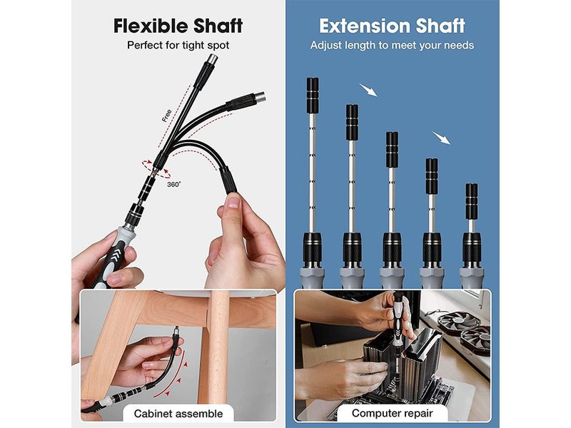 132-in-1 Multi-Function Precision Screwdriver Set Carousel 10