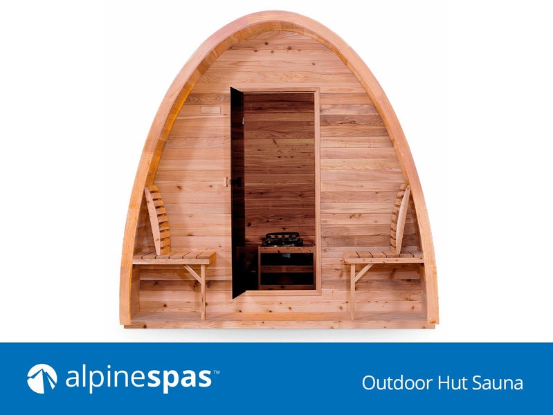 OUTDOOR HUT SAUNA - ALPINE SPAS Carousel 2