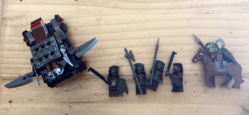 Lego 9471 Uruk-hai Army LOTR Complete pieces62863857434498113