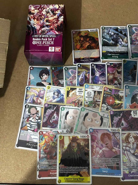 $1 Res Bulk 500+ One Piece TCG OP11 English & PRB01 Japanese Foil and SR Cards Carousel 2