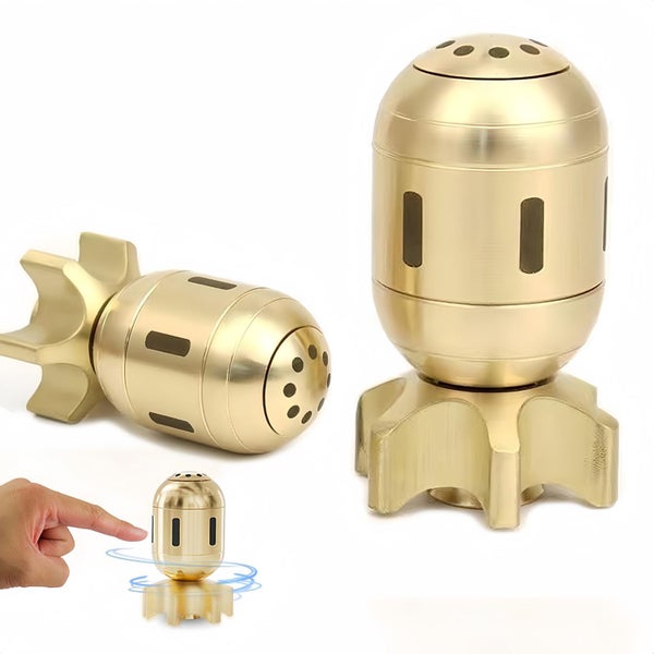 YJPPDD Atomic Bomb Fidget SpinnerDesk Toys Metal Fidget Toys Adults EDC Silen Carousel 1