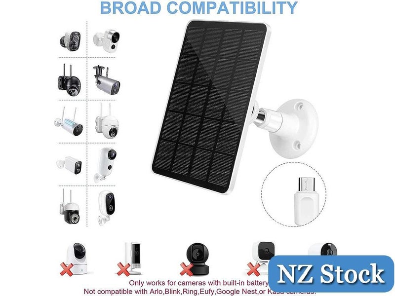 PTN NEW Solar Panel for Security Camera Sale Sale Carousel 1