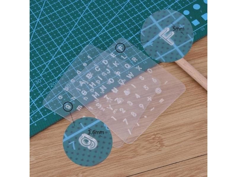 1pc Alphabet Numbers Leather Stamping Punch Letter Number Stamper Set For Carousel 1