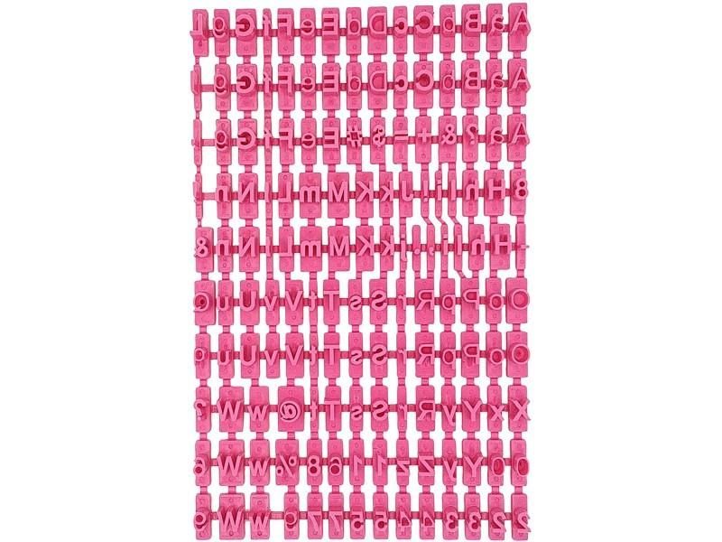 Alphabet Number Symbols Letter Stamps For Clay Impress Embosser Set Cookie Carousel 1