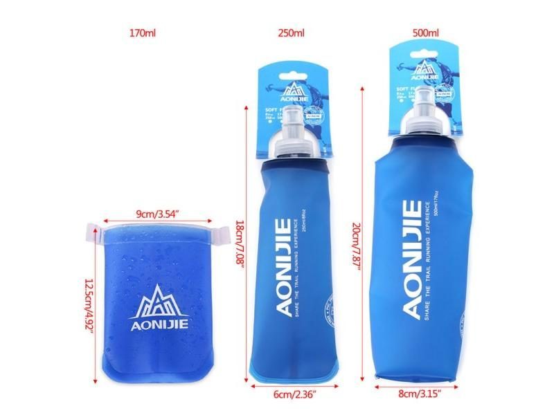 Running Sport Bicycle Soft Water Bottle Folding TPU Soft Flask Water Bag For Carousel 1