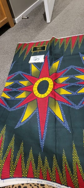 Real Wax Print Fabric. 5.486 Meters Carousel 4