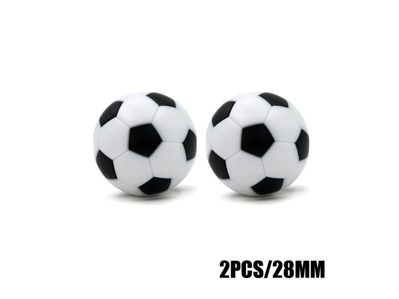 2pcs Resin Table Soccer Ball Indoor Games Football 28mm 32mm 36mm Table Carousel 1