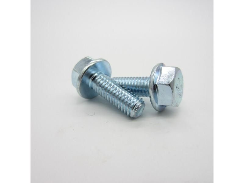 M5 M6 M8 M10 M12 Grade 8.8 Galvanized Hexagonal Flange Bolts Flange Screws Carousel 1