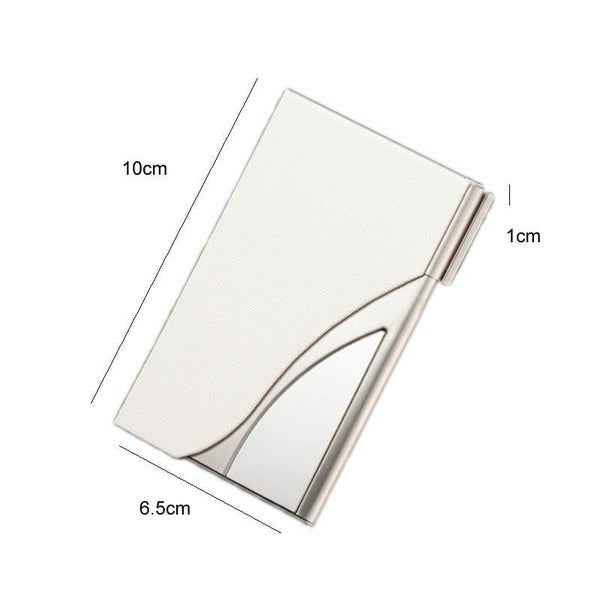 Parallel Deals Stainless Steel Business Card Case Large Capacity Oracle Rose Carousel 2