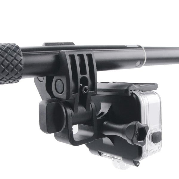 Parallel Deals Waterproof Clamp Mount Adapter Kit For Gopro Hero6 And 5 With Bac Carousel 1