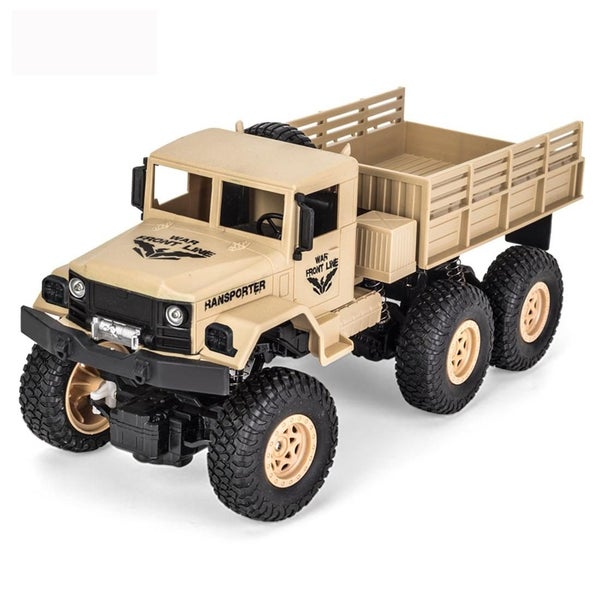 2.4Ghz 4Ch Rc Dongfeng 8 Six Wheeled Armor Truck Toy Yellow Remote Controlled T Carousel 1