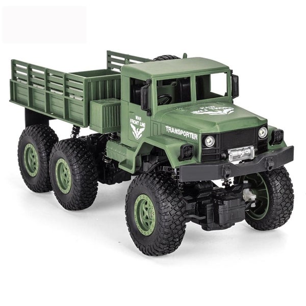 2.4Ghz 4Ch Rc Dongfeng 8 Six Wheeled Armor Truck Toy Green Remote Controlled To Carousel 1