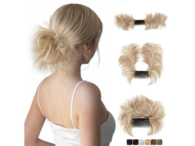 Hair Extensions Synthetic Chignon Carousel 2