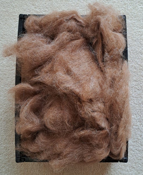 Alpaca Fleece/Fibre - Washed & Carded Carousel 1