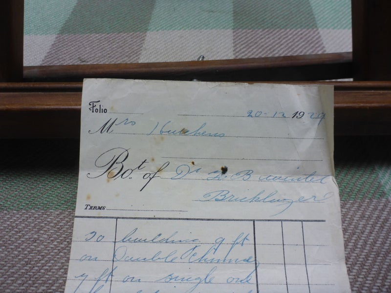 Old NZ Stamped Receipt Document 1929 New Zealand Carousel 2