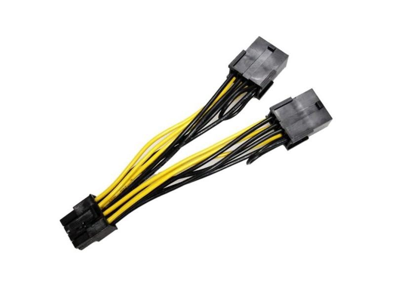8Pin To Dual 8Pin(6 2) Power Cable GPU Power Cable For Tesla K80 M40 M60 P40 Carousel 1