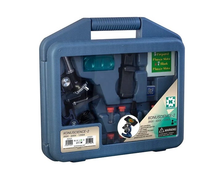 Konus Konuscience 2 Microscope with Smartphone Adapter Carousel 4