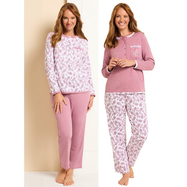These are Fabulous! 100% Cotton 2 Pack Jersey PJs - Size 16 - Berry629337340861461123