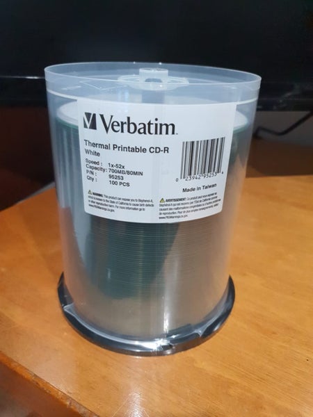 Verbatim CD-R x 100 PCS Carousel 1