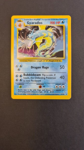 $1 Reserve... Base Set Gyarados Carousel 1