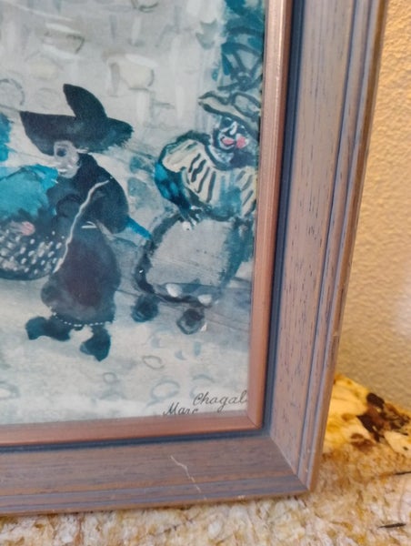 Marc Chagall “CHAMBON SUR LAC” ART PRINT SIGNED62854319562114112