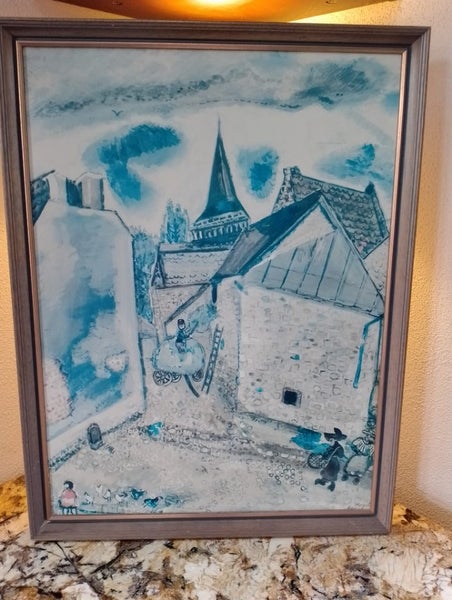 Marc Chagall “CHAMBON SUR LAC” ART PRINT SIGNED62854319562114113