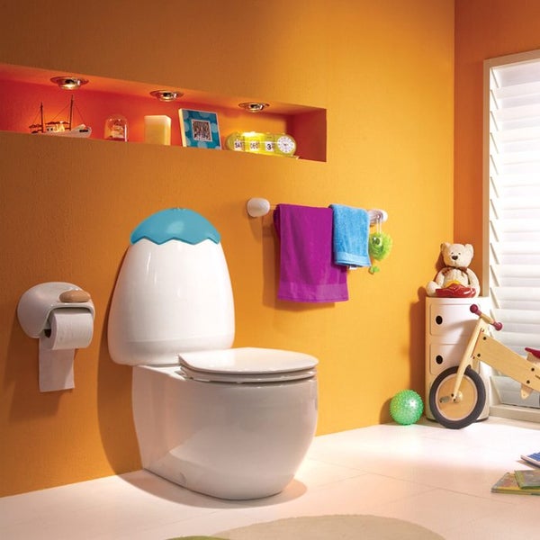 GOOGAI JUNIOR BTW CC TOILET SUITE - GLOSS WHITE Carousel 4