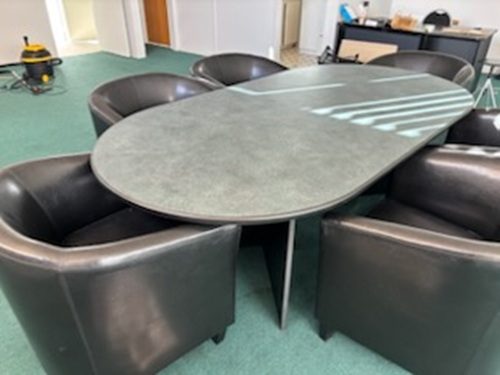 Boardroom table and Chairs Carousel 1
