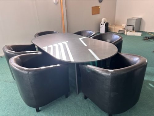 Boardroom table and Chairs62863243475587113