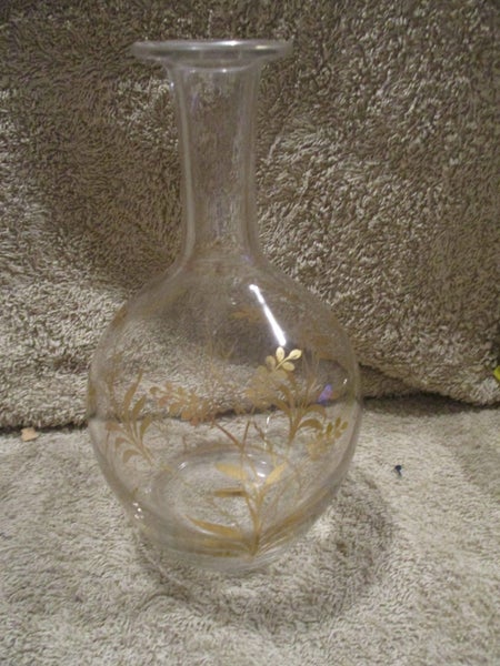 Glass Decanter - no stopper 17cm Carousel 1