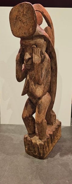 Southeastern Nigerian 'Ikenga'. Carved Timber Shrine Figure of the Igbo People. Carousel 2