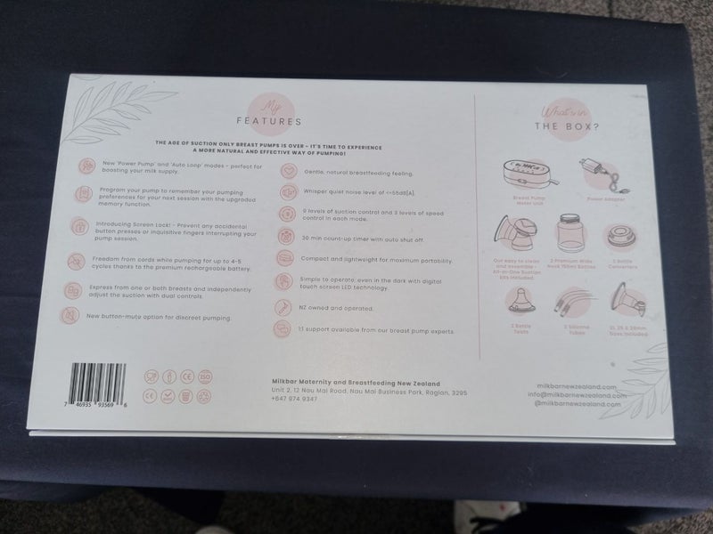 Milk bar breast pump62867851391362112