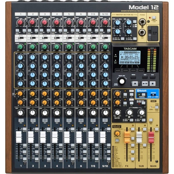 Tascam Model 12 Digital 12ch Hybrid Mixer Carousel 5