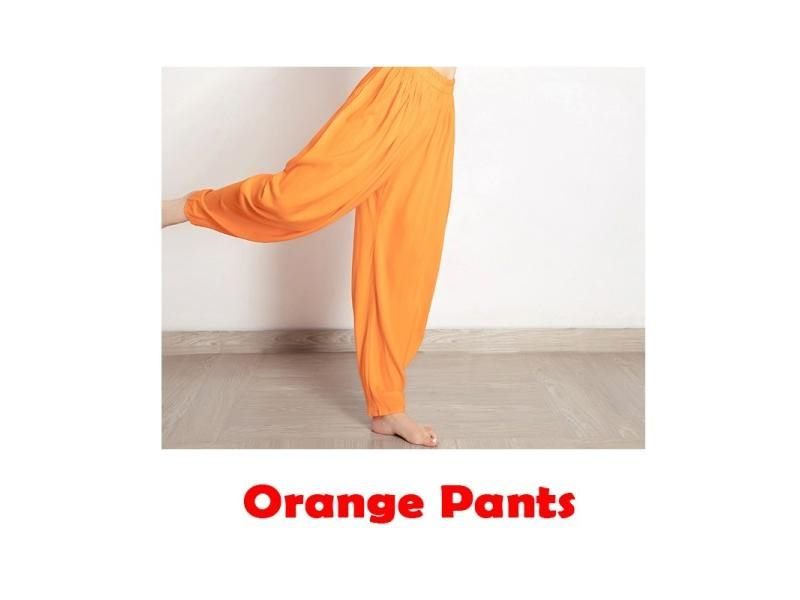 Female Indian Dance Pants For Exercise Belly Dance Practice DQL5824 Carousel 1