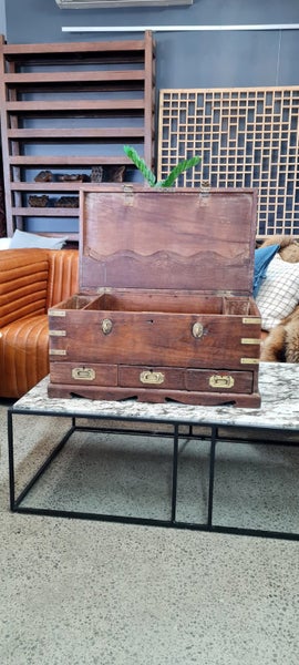 Original Brass Bound Travellers Chest Carousel 2