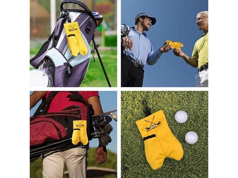Golf Ball Storage Bag Innovative Golf Pouch Funny Golf Accessories Sacks Carousel 1