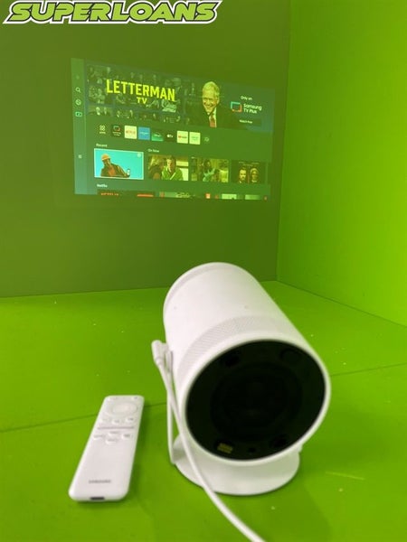 ** SAMSUNG THE FREESTYLE PROJECTOR 2ND GEN + REMOTE + CHARGING CORD ** Carousel 2