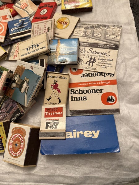 Vintage mixed Matchbook Collection Carousel 7