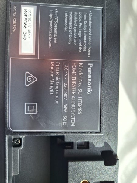 Panasonic Soundbar Carousel 2
